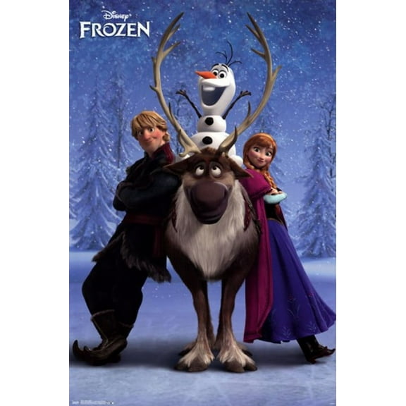 Frozen - Team Laminated Poster Print (22 x 34)