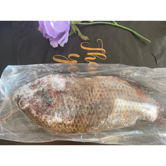 Frozen Tilapia Fish  Perfect for Soups, Stews, and Side Dishes, 1.60-1.66 lbs Each
