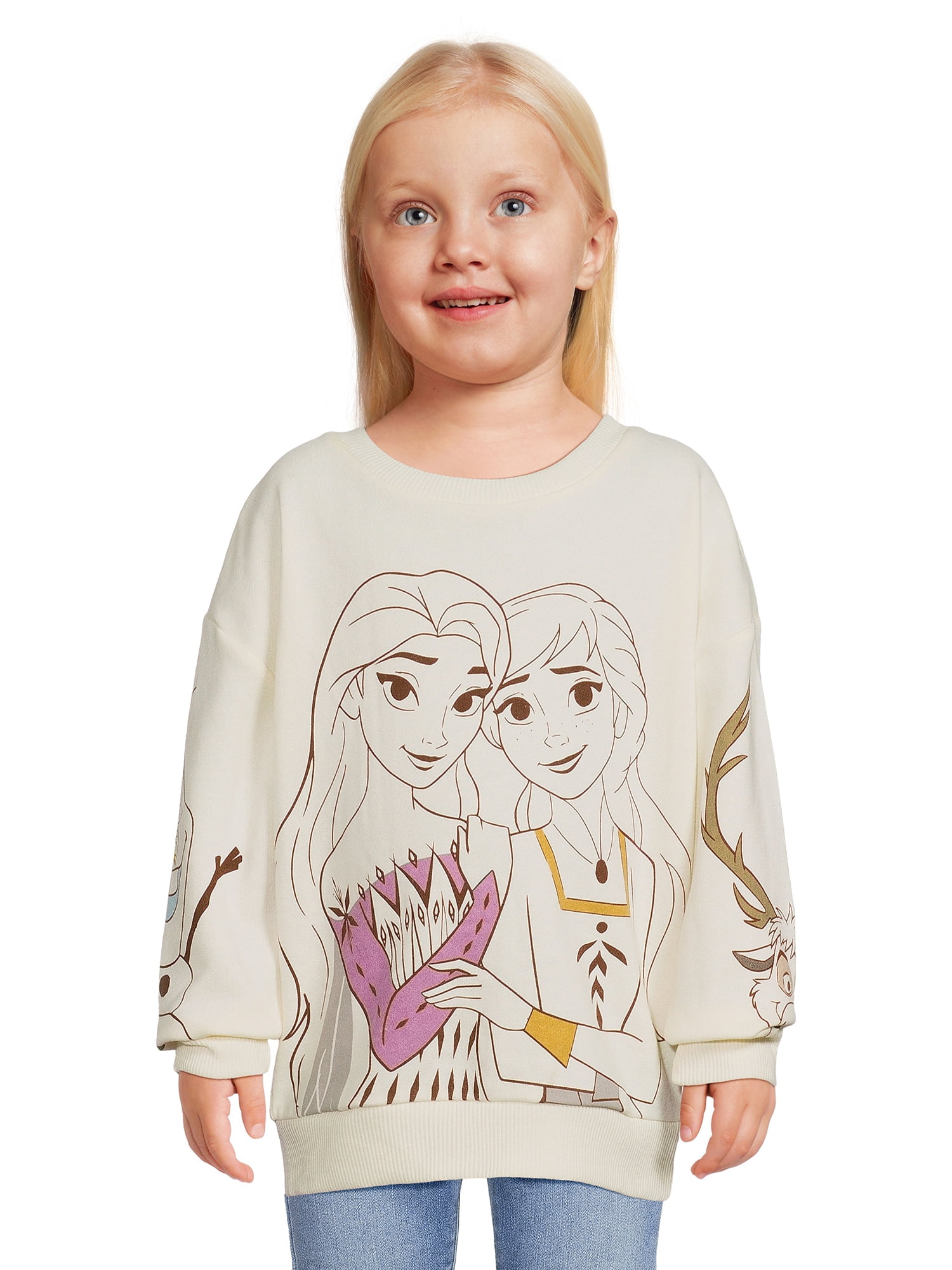 Frozen yellow sweatshirt hot sale