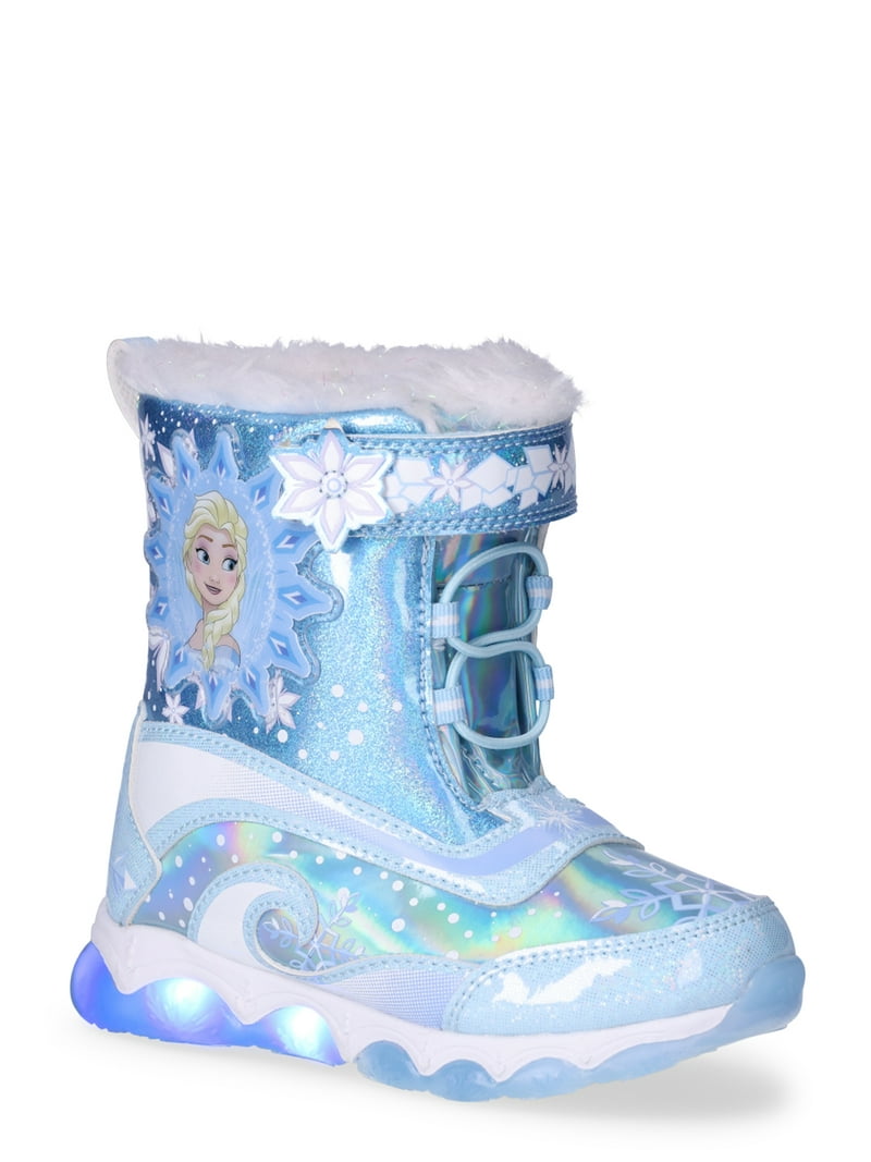 Disney Frozen Toddler Girl Snow Boots Sizes 7-12