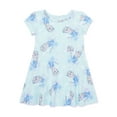 thumbnail image 1 of Frozen Toddler Girl Print Skater Dress, Sizes 12M-5T, 1 of 4