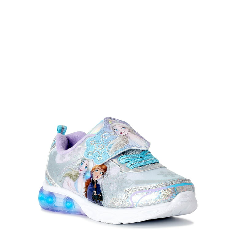 Grisling Bestået køleskab Frozen Toddler Girls Light Up Athletic Sneakers, Sizes 7-12 - Walmart.com