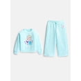 thumbnail image 1 of Frozen Toddler Girls Crewneck Sweatshirt and Wide Leg Pants Set, 2 Piece, Sizes 12M-5T, 1 of 10