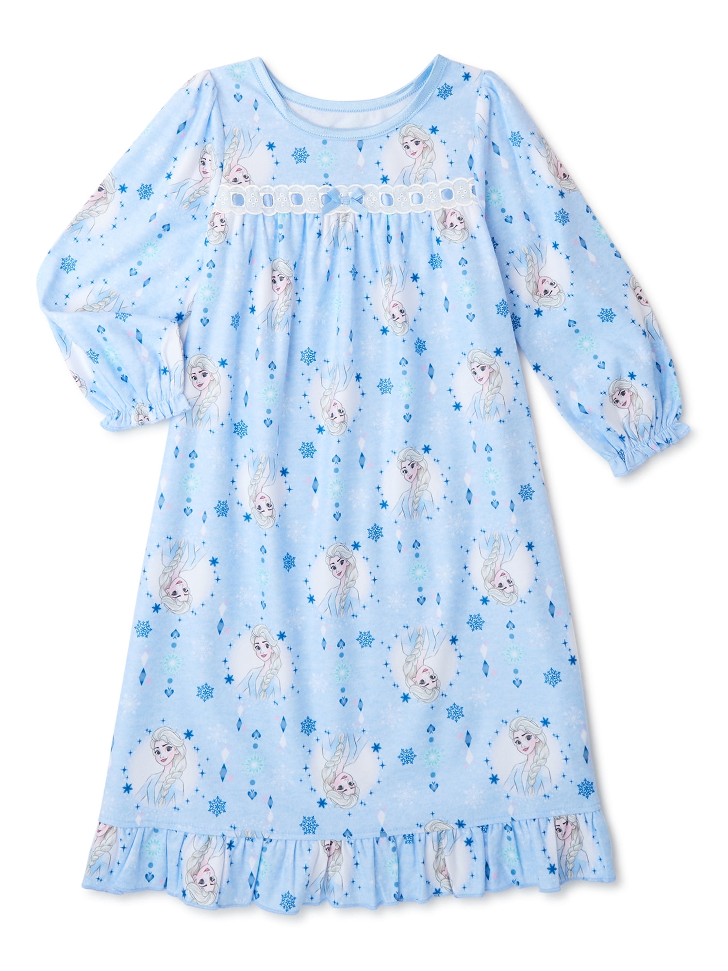 Frozen Toddler Girls Pajama Nightgown, Sizes 2T-5T - Walmart.com