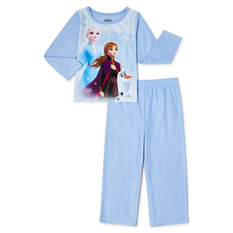 Disney Frozen Toddler Girls Sleepwear Pajama Set 2 Piece Sizes 2T 5T Walmart