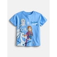 thumbnail image 1 of Disney Frozen Toddler Girls' Graphic Tee with Short Sleeves, Sizes 12M-5T, 1 of 3