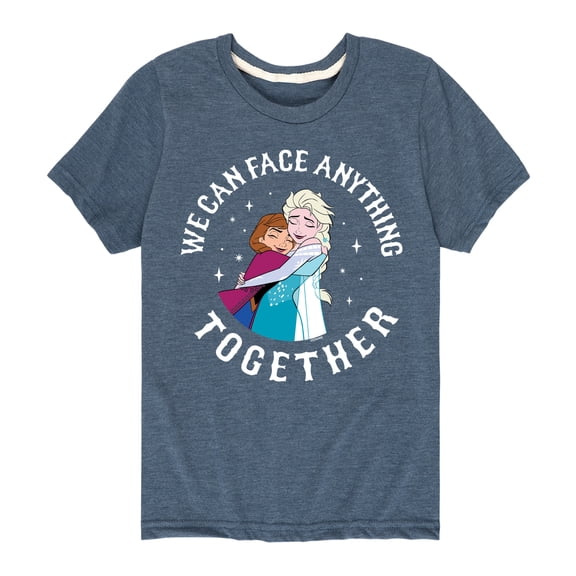 Frozen - We Can Face Anything - Toddler And Youth Short Sleeve Graphic T-Shirt