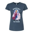 thumbnail image 1 of Frozen - Winter - Adventure? Yes Please! - Juniors Fitted Graphic T-Shirt, 1 of 5