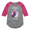 thumbnail image 1 of Frozen - Winter - Adventure? Yes Please! - Toddler & Youth Girls Raglan Graphic T-Shirt, 1 of 4