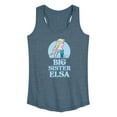 thumbnail image 1 of Frozen - Winter - Big Sister Elsa - Women's Racerback Tank Top, 1 of 5