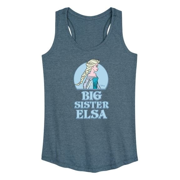 Frozen - Winter - Big Sister Elsa - Women's Racerback Tank Top