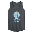thumbnail image 1 of Frozen - Winter - Big Sister Elsa - Women's Racerback Tank Top, 1 of 5