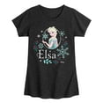 thumbnail image 1 of Frozen - Winter - Elsa & Snowflakes - Toddler & Youth Girls Short Sleeve Graphic T-Shirt, 1 of 5