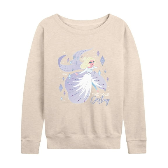 Frozen - Winter - Find Your Destiny - Women's Lightweight French Terry Long Sleeve Shirt
