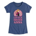thumbnail image 1 of Frozen - Winter - Little Sister Anna - Toddler & Youth Girls Short Sleeve Graphic T-Shirt, 1 of 5