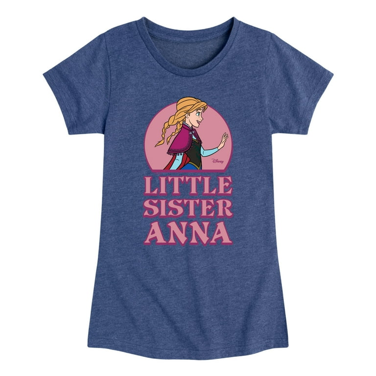 Frozen Winter Little Sister Anna Toddler Youth Girls Short
