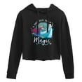 thumbnail image 1 of Frozen - Winter - Make Your Own Magic - Juniors Cropped Pullover Hoodie, 1 of 5
