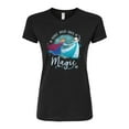thumbnail image 1 of Frozen - Winter - Make Your Own Magic - Juniors Fitted Graphic T-Shirt, 1 of 5