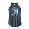 thumbnail image 1 of Frozen - Winter - Make Your Own Magic - Juniors High Neck Tank Top, 1 of 5