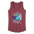 thumbnail image 1 of Frozen - Winter - Make Your Own Magic - Women's Racerback Tank Top, 1 of 5