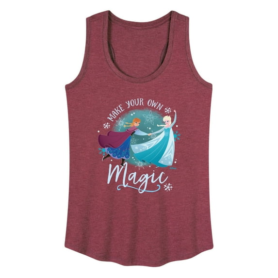 Frozen - Winter - Make Your Own Magic - Women's Racerback Tank Top