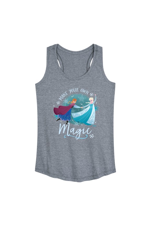 Frozen - Winter - Make Your Own Magic - Women's Racerback Tank Top