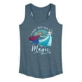 thumbnail image 1 of Frozen - Winter - Make Your Own Magic - Women's Racerback Tank Top, 1 of 5