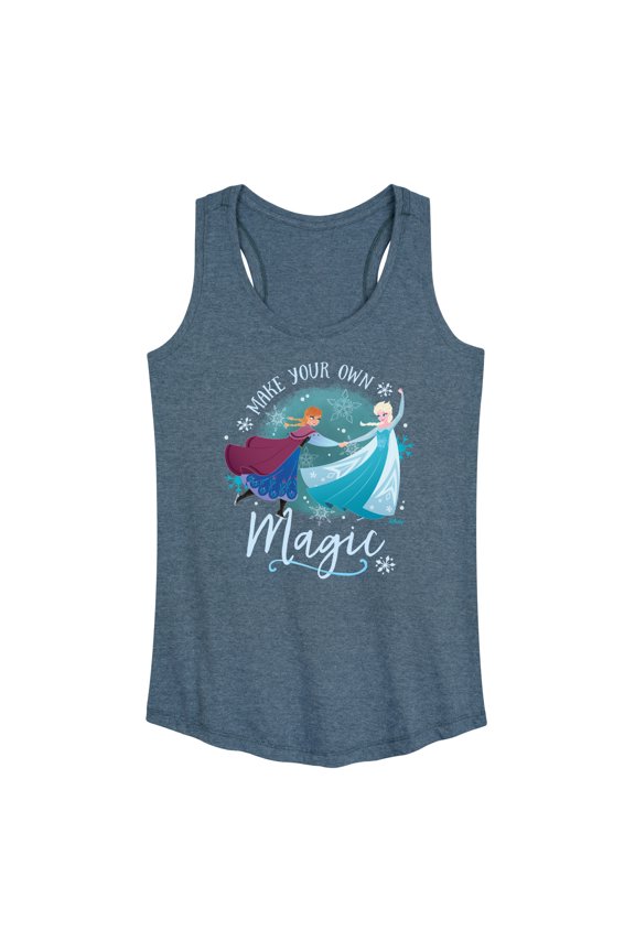 Frozen - Winter - Make Your Own Magic - Women's Racerback Tank Top