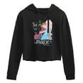 thumbnail image 1 of Frozen - Winter - Sisters Are Magic - Juniors Cropped Pullover Hoodie, 1 of 5