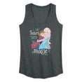 thumbnail image 1 of Frozen - Winter - Sisters Are Magic - Women's Racerback Tank Top, 1 of 5