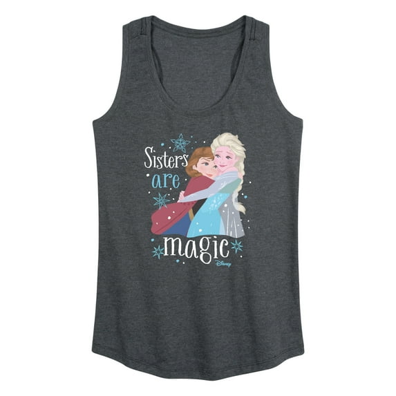 Frozen - Winter - Sisters Are Magic - Women's Racerback Tank Top