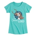 thumbnail image 1 of Frozen - Winter - Up To Snow Good - Toddler & Youth Girls Short Sleeve Graphic T-Shirt, 1 of 5
