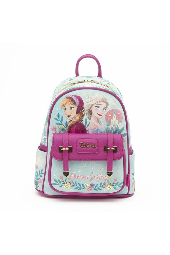 Frozen WondaPop 11" Vegan Leather Fashion Mini Backpack