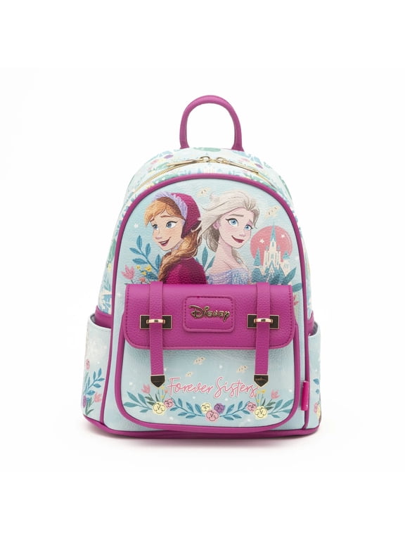 Frozen WondaPop 11" Vegan Leather Fashion Mini Backpack