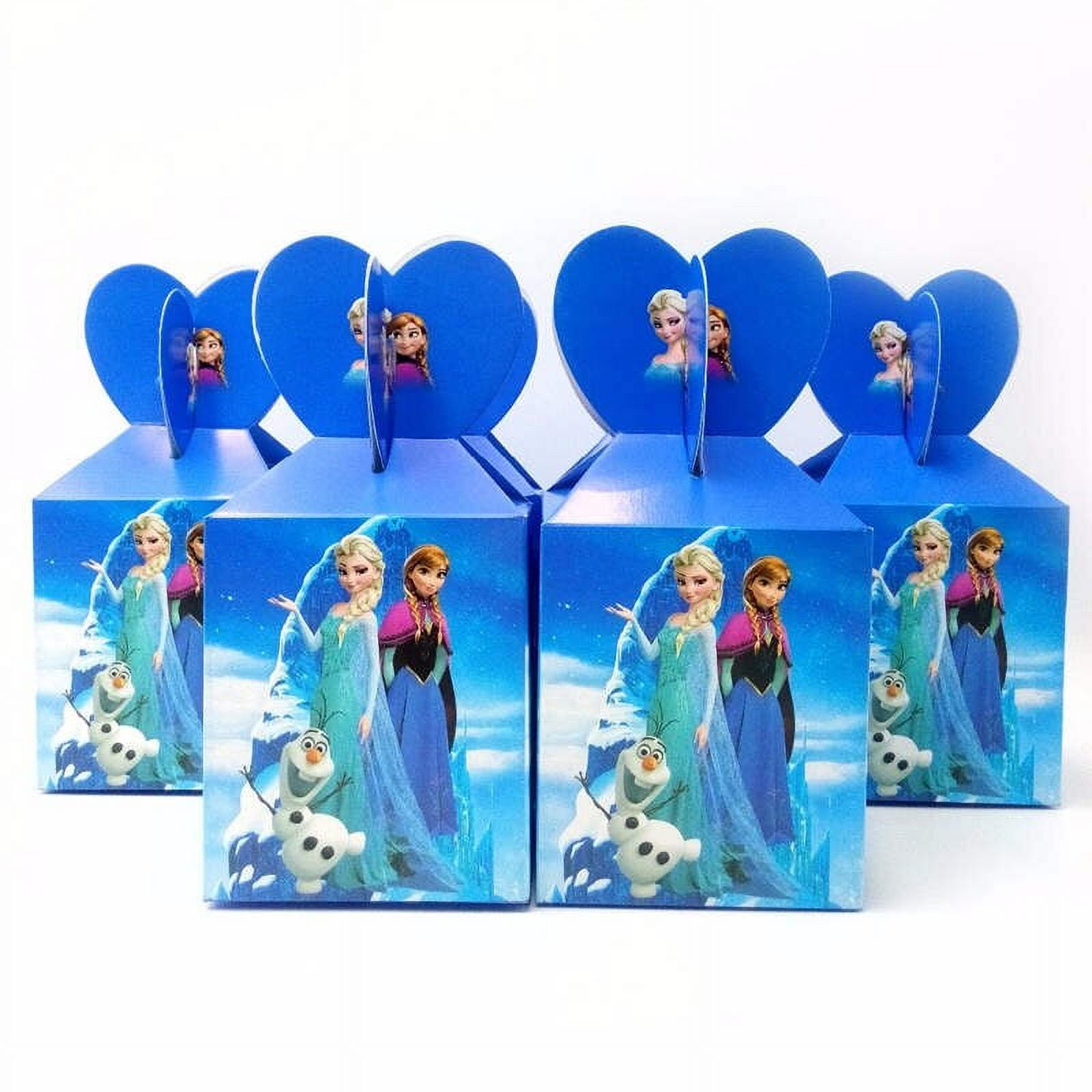 Disney Frozen Elsa , Anna and Olaf 12 Reusable Party Favors Small Goodie Gift Bags 6 inch