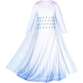 thumbnail image 1 of KAWELL Princess Snow Party Dress Queen White Costumes with Accessories, 1 of 7