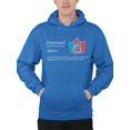 thumbnail image 1 of Frozenated ICEE Chill - Perfectly Cool Slush Graphic Men's Hoodie, 1 of 4