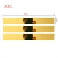 thumbnail image 1 of Frozero 10 pieces/set stripe design mirror wall stickers self-adhesive removable acrylic mirror plate wall decals for home art room bedroom background decoration, 1 of 5
