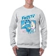 thumbnail image 1 of Frozeti the Yeti - Cool Dippin’ Dots Ice Cream Graphic Men's Sweatshirt, 1 of 4