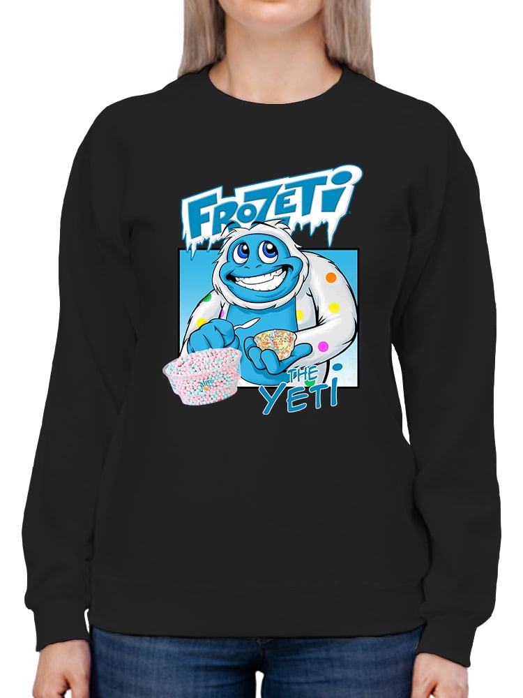 Frozeti the Yeti - Cool Dippin’ Dots Ice Cream Graphic Women's ...