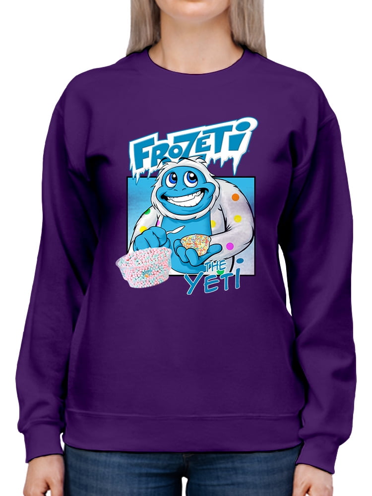 Frozeti the Yeti - Cool Dippin’ Dots Ice Cream Graphic Women's ...