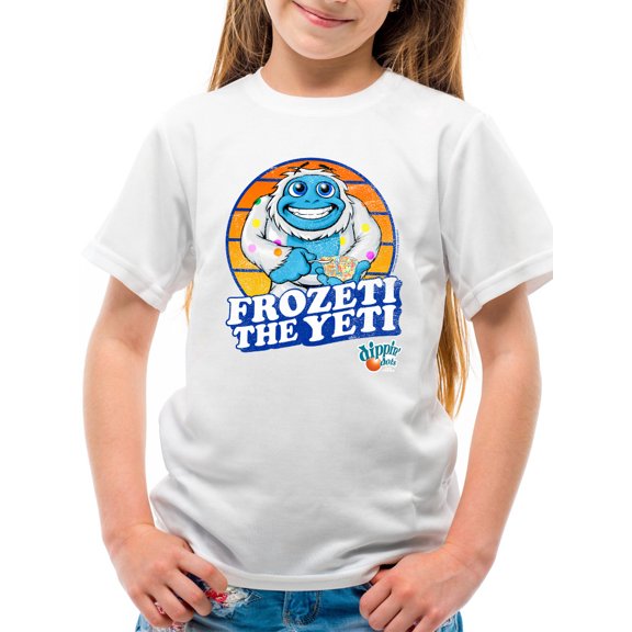 Frozeti the Yeti - Dippin' Dots Ice Cream Fun Graphic Youth's T-shirt