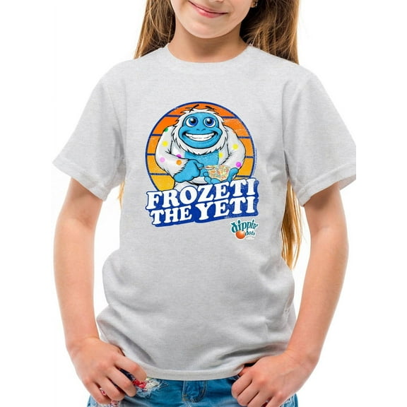 Frozeti the Yeti - Dippin' Dots Ice Cream Fun Graphic Youth's T-shirt