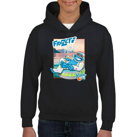 Frozeti the Yeti - Dippin’ Dots Summer Vibes Graphic Youth's Hoodie