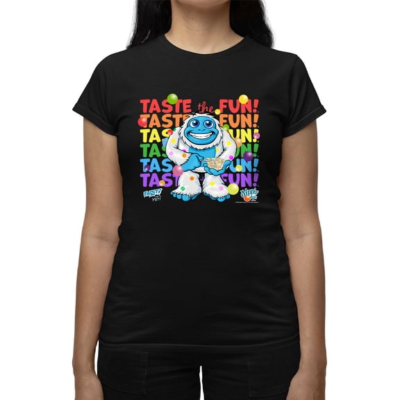 Frozeti the Yeti - Taste the Fun Dippin' Dots Graphic Women's T-shirt