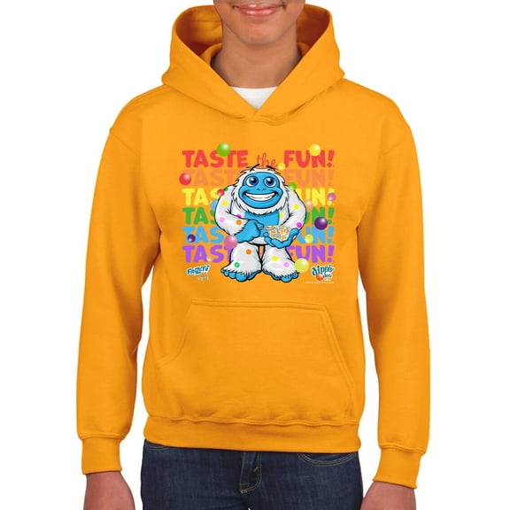 Frozeti the Yeti - Taste the Fun Dippin' Dots Graphic Youth's Hoodie