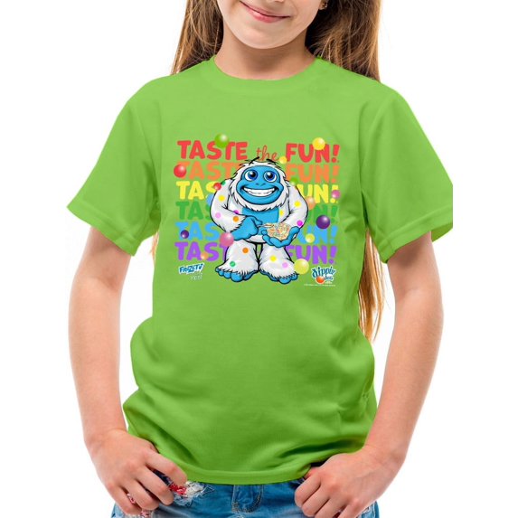 Frozeti the Yeti - Taste the Fun Dippin' Dots Graphic Youth's T-shirt