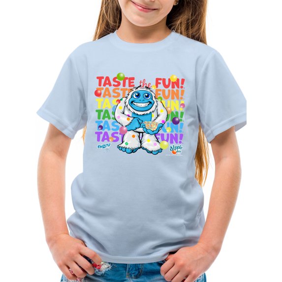 Frozeti the Yeti - Taste the Fun Dippin' Dots Graphic Youth's T-shirt
