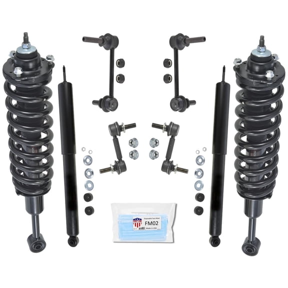 Frt Coil Spring Struts & Rear Shocks for Toyota Tacoma All Wheel Drive 2005-2015