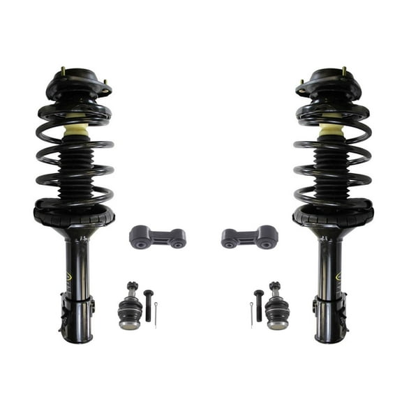 Frt Coil Spring Struts for 93-01 Subaru Impreza All Wheel Drive WITHOUT ABS 6pc